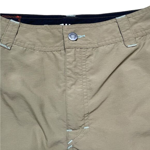 HOWLER BROTHERS Horizon Hybrid Shorts 2.0 9.5" Inseam Tan Size 36 - Picture 3 of 8